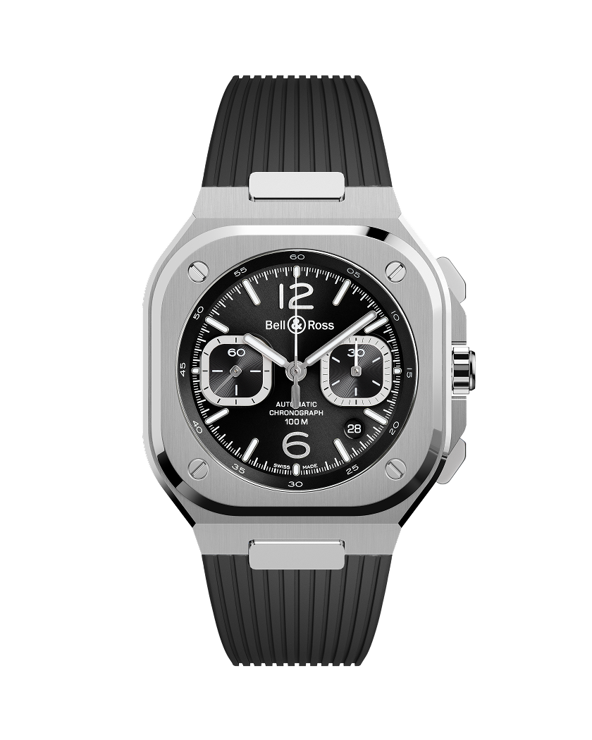 Bell & Ross BR-05 Chrono Black Steel