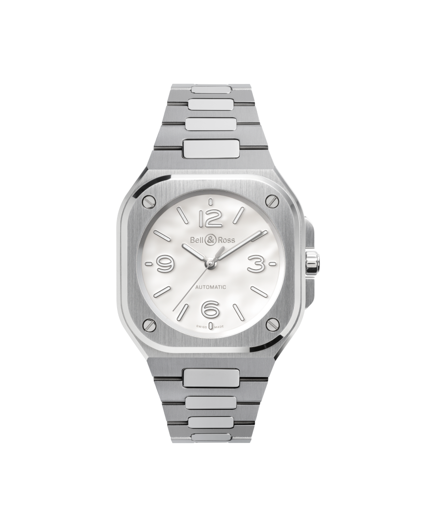 Bell & Ross BR-05 36 mm Mother Of Pearl Steel