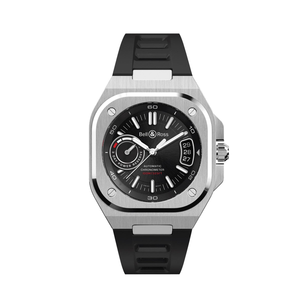 Bell & Ross BR-X5 Black Steel - BRX5R-BL-ST/SRB