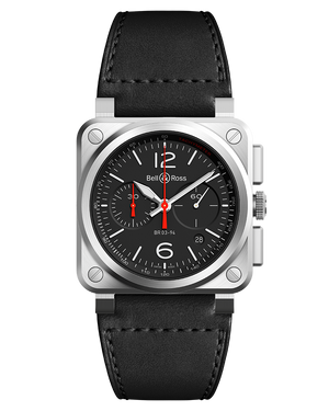 Bell & Ross BR-03 Chrono Black Steel