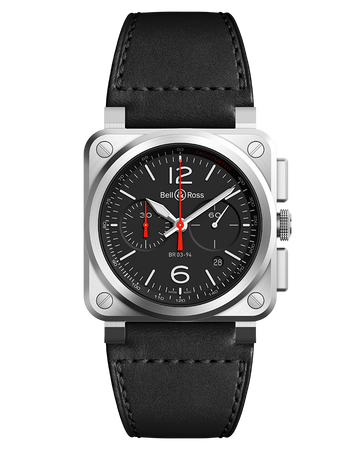 Bell & Ross BR-03 Chrono Black Steel