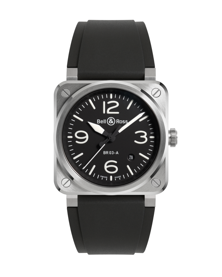Bell & Ross BR-03 Black Steel
