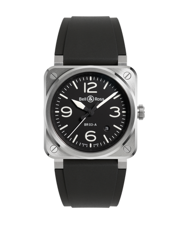 Bell & Ross BR-03 Black Steel