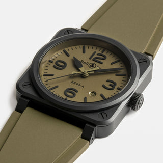 Bell & Ross BR 03 Military Ceramic - BR03A-MIL-CE/SRB thumbnail