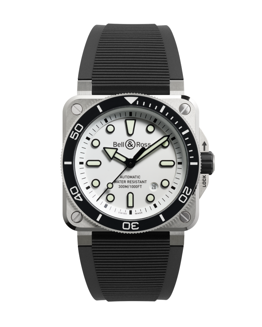 Bell & Ross BR-03 Diver White Steel