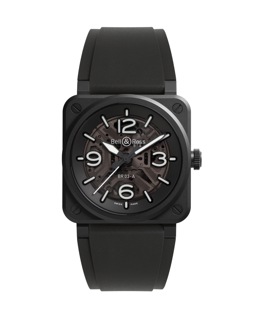 Bell & Ross BR-03 Skeleton Black Ceramic