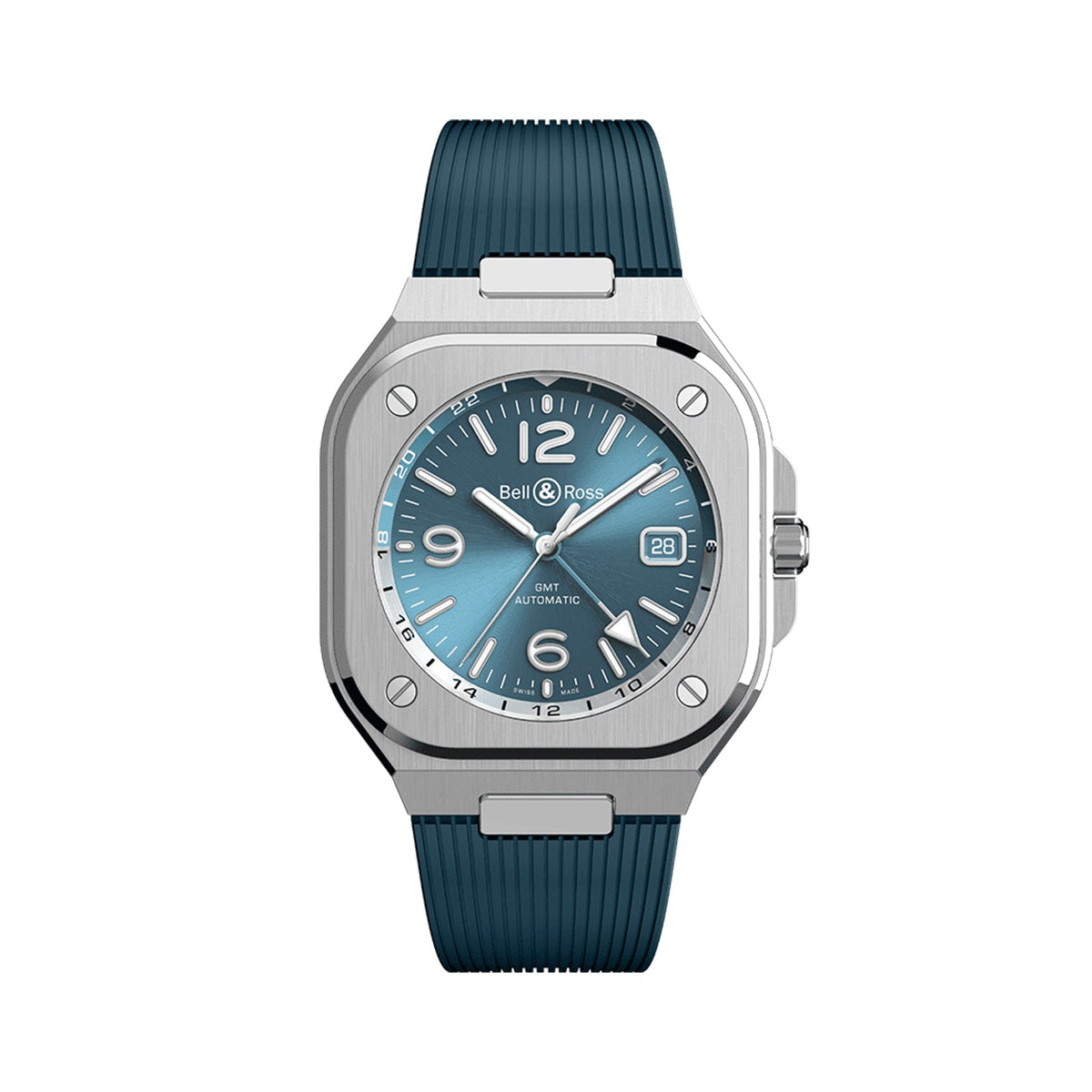 Bell & Ross BR 05 GMT Sky Blue - BR05G-PB-ST/SRB