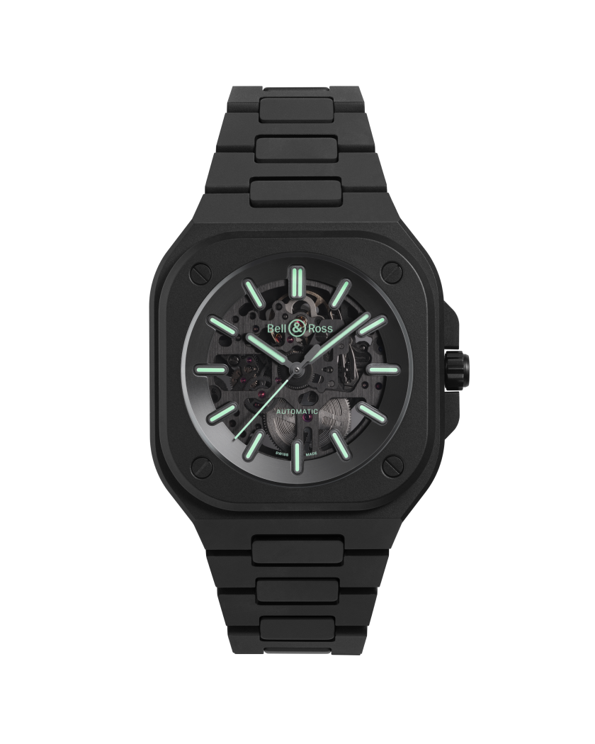 Bell & Ross BR-05 Skeleton Black Lum Ceramic