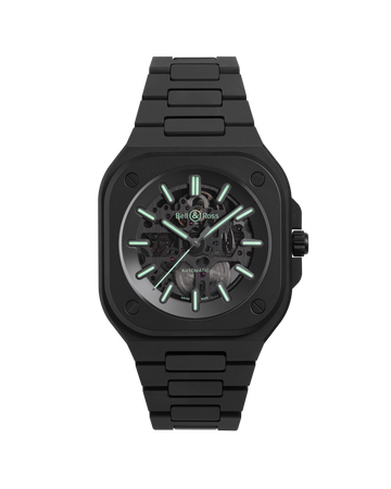 Bell & Ross BR-05 Skeleton Black Lum Ceramic