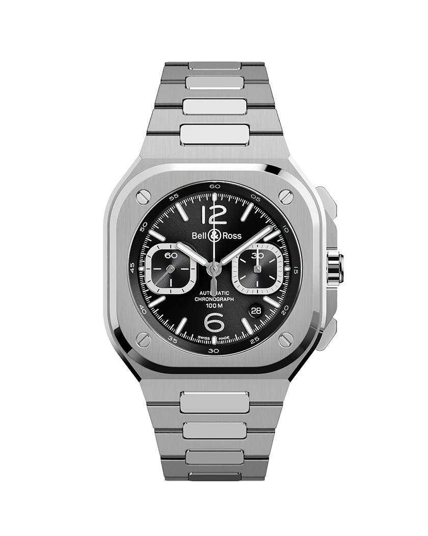 Bell & Ross BR-05 Chrono Black Steel
