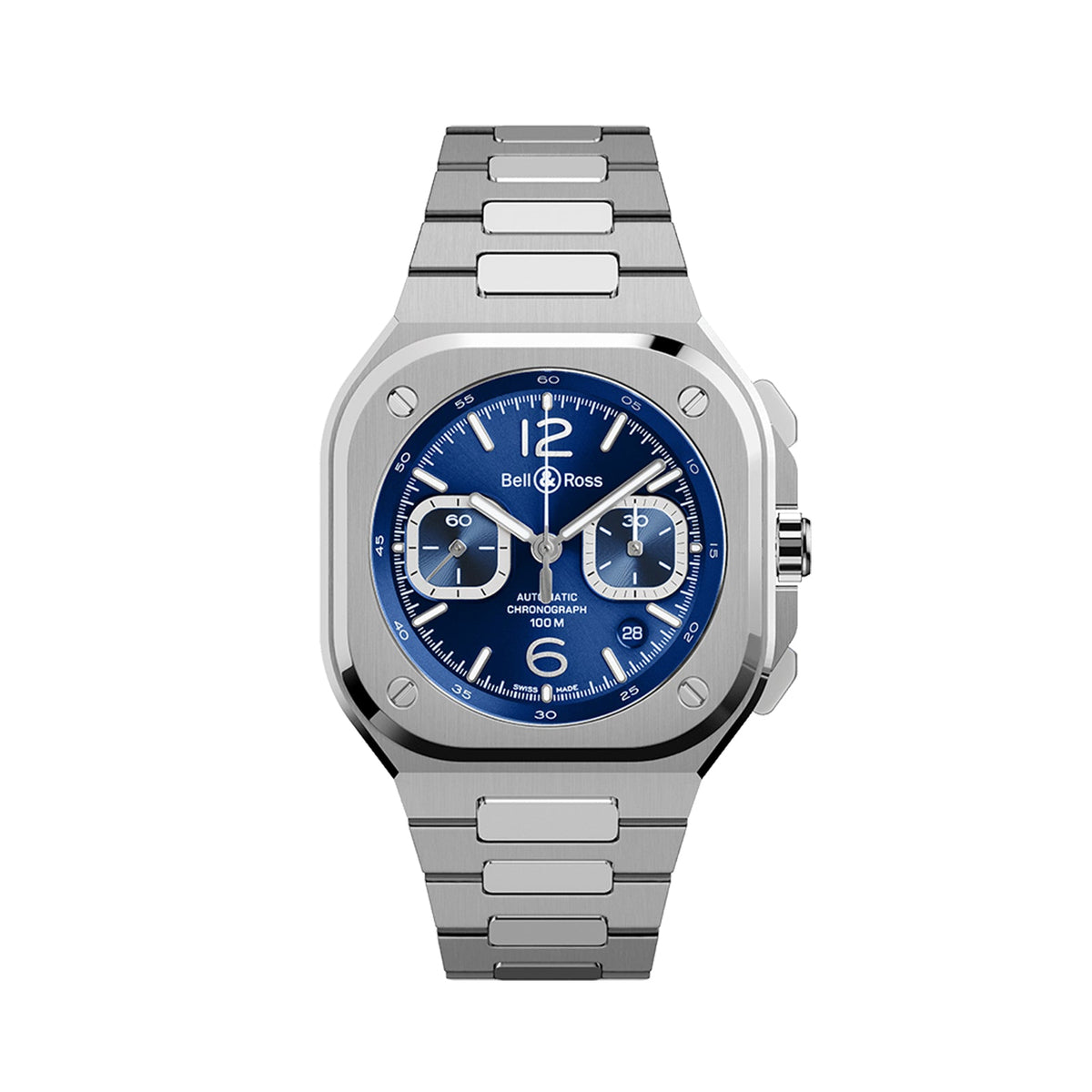 Bell & Ross BR 05 Chrono Blue Steel - BR05C-BLU-ST/SST