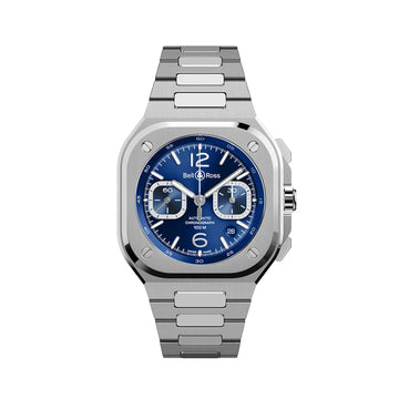 Bell & Ross BR 05 Chrono Blue Steel - BR05C-BLU-ST/SST Bell & Ross