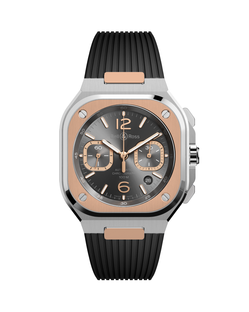 Bell & Ross BR-05 Chrono Grey Steel & Gold