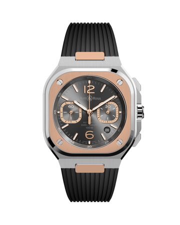 Bell & Ross BR-05 Chrono Grey Steel & Gold