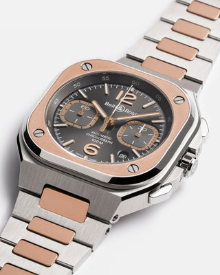 Bell & Ross BR-05 Chrono Grey Steel & Gold thumbnail
