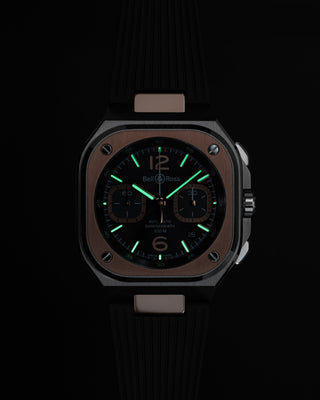 Bell & Ross BR-05 Chrono Grey Steel & Gold thumbnail