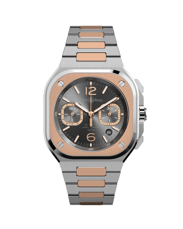 Bell & Ross BR-05 Chrono Grey Steel & Gold