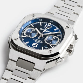 Bell & Ross BR 05 Chrono Blue Steel - BR05C-BLU-ST/SST thumbnail