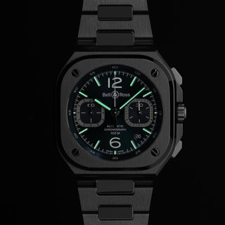 Bell & Ross BR 05 Chrono Blue Steel - BR05C-BLU-ST/SST thumbnail