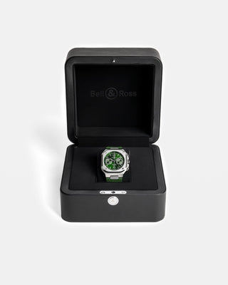 Bell & Ross BR-05 chrono green steel thumbnail