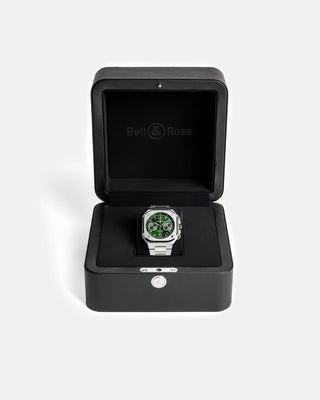 Bell & Ross BR-05  chrono green steel thumbnail