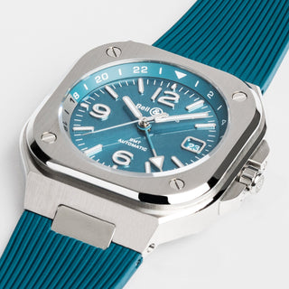 Bell & Ross BR 05 GMT Sky Blue - BR05G-PB-ST/SRB thumbnail