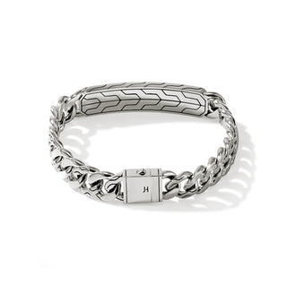 ID Curb Bracelet, Sterling Silver, 11MM thumbnail