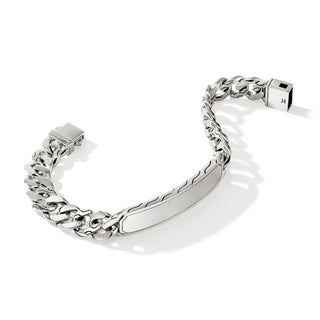 ID Curb Bracelet, Sterling Silver, 11MM thumbnail