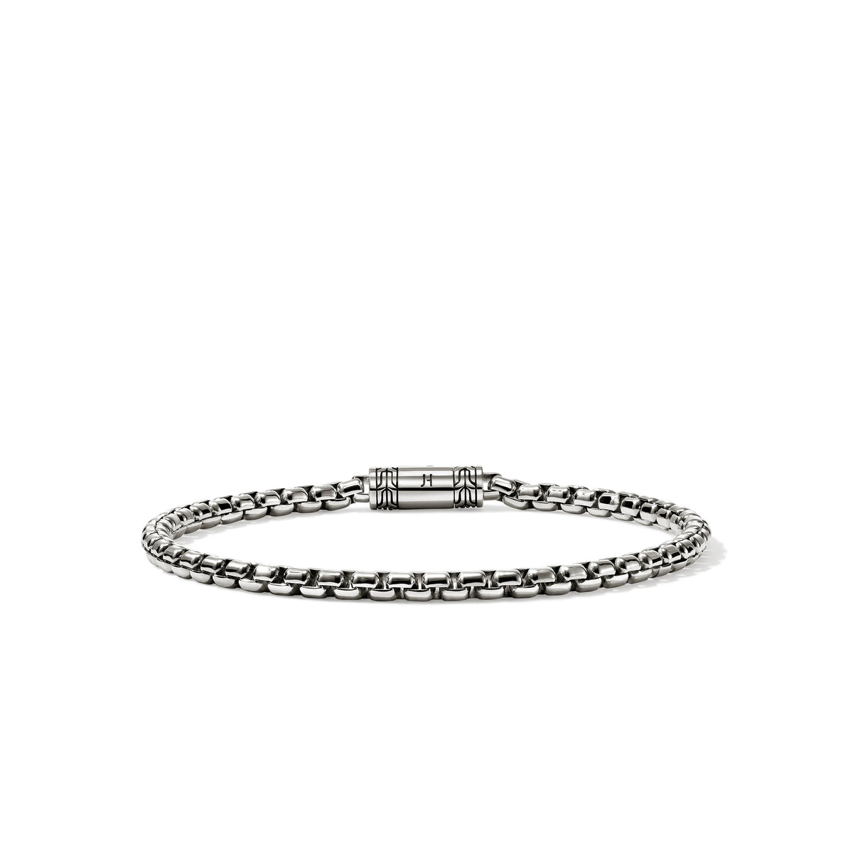 John Hardy Box Chain Bracelet, Sterling Silver, 3.7MM