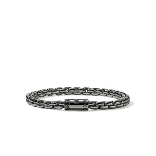 John Hardy Box Chain Bracelet, Dark Silver, 6MM thumbnail