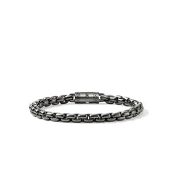 John Hardy Box Chain Bracelet, Dark Silver, 6MM thumbnail