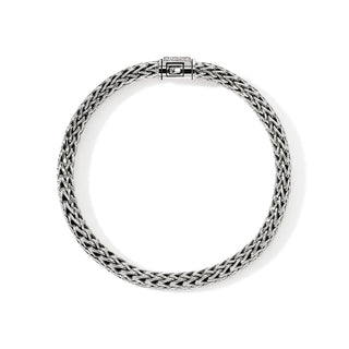John Hardy Icon Bracelet, Sterling Silver, Diamonds, 6.5MM thumbnail