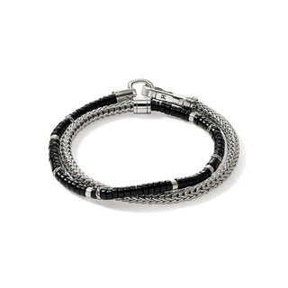 John Hardy Heishi Chain Wrap, Sterling Silver, Hardstones, 4MM thumbnail