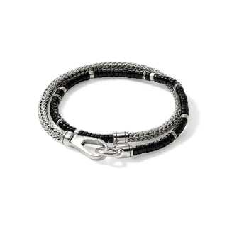 John Hardy Heishi Chain Wrap, Sterling Silver, Hardstones, 4MM thumbnail