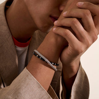 Heishi Chain Wrap, Sterling Silver thumbnail