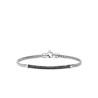 JH Essential Pavé Bracelet, Sterling Silver, Gemstones, 2.5MM thumbnail