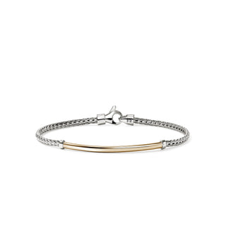 JH Essential Bracelet, Gold, Sterling Silver, 2.5MM thumbnail
