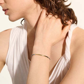 JH Essential Bracelet, Gold, Sterling Silver, 2.5MM thumbnail