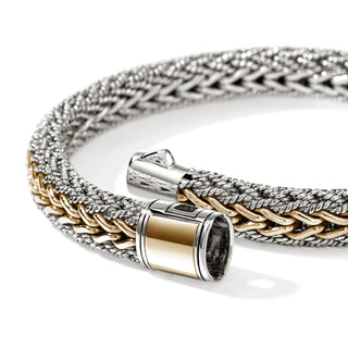 John Hardy Icon Bracelet, Reversible, Gold, Sterling Silver, 8MM thumbnail