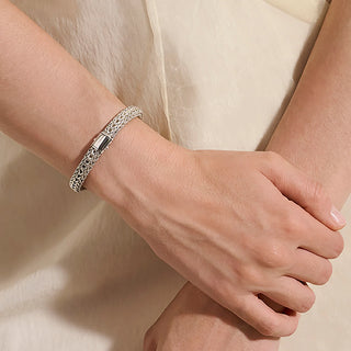 John Hardy Icon Bracelet, Reversible, Gold, Sterling Silver, 8MM thumbnail