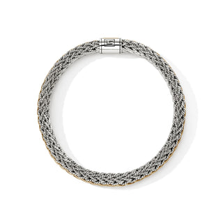 John Hardy Icon Bracelet, Reversible, Gold, Sterling Silver, 8MM thumbnail