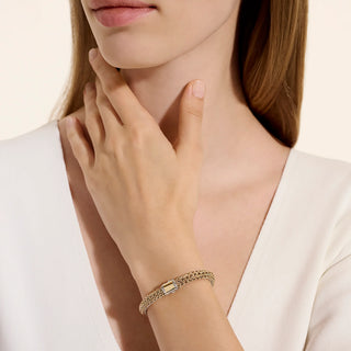 John Hardy Icon Bracelet, Reversible, Gold, Sterling Silver, 6.5MM thumbnail