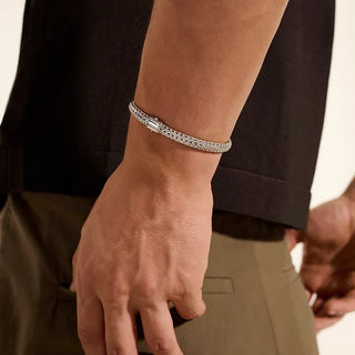 John Hardy Icon Bracelet, Reversible, Gold, Sterling Silver, 6.5MM thumbnail