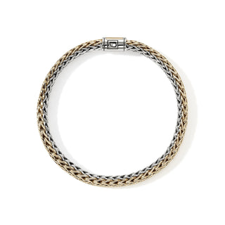 John Hardy Icon Bracelet, Reversible, Gold, Sterling Silver, 6.5MM thumbnail