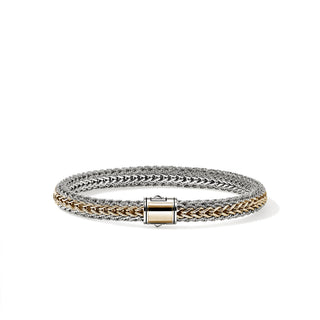 John Hardy Icon Bracelet, Reversible, Gold, Sterling Silver, 6.5MM thumbnail
