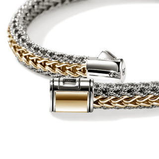 John Hardy Icon Bracelet, Reversible, Gold, Sterling Silver, 6.5MM thumbnail