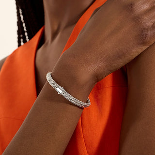 John Hardy Icon Bracelet, Reversible, Gold, Sterling Silver, 6.5MM thumbnail