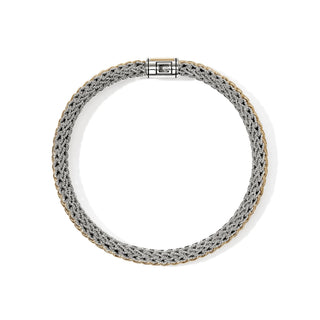 John Hardy Icon Bracelet, Reversible, Gold, Sterling Silver, 6.5MM thumbnail