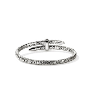 John Hardy Spear Flex Cuff, Sterling Silver, Gemstones, 5.5MM thumbnail