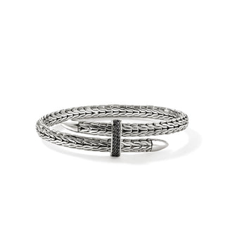 John Hardy Spear Flex Cuff, Sterling Silver, Gemstones, 5.5MM thumbnail